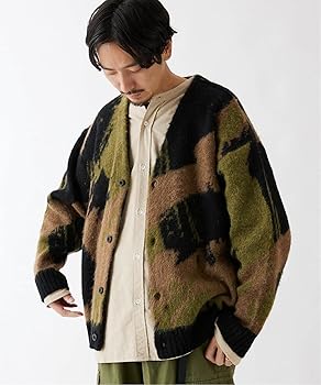 LU'U DAN 23SS モヘアニット ジャガードカーディガン Kid Mohair Jacquard Cardigan | YOKE Official Website